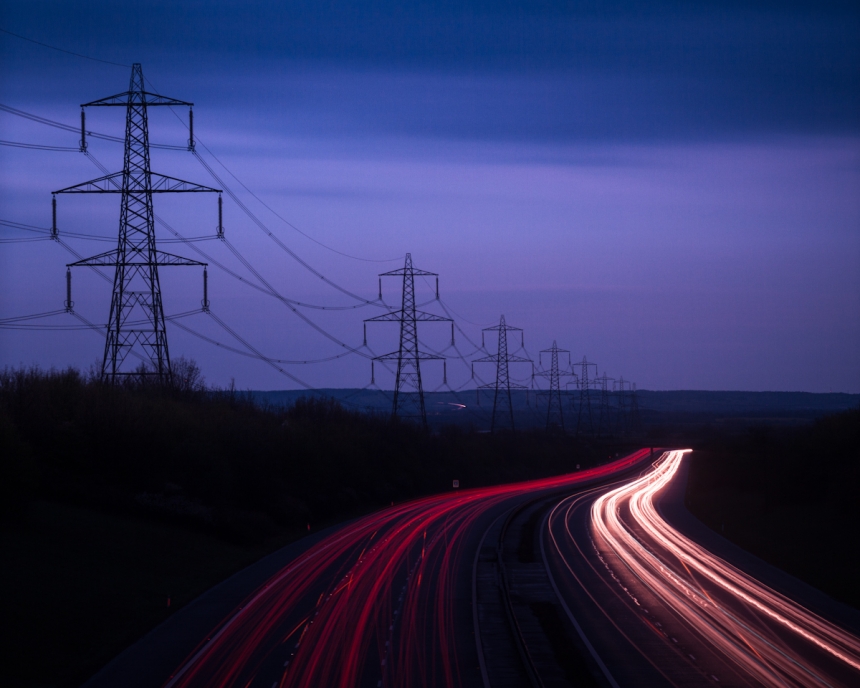 light trail photography